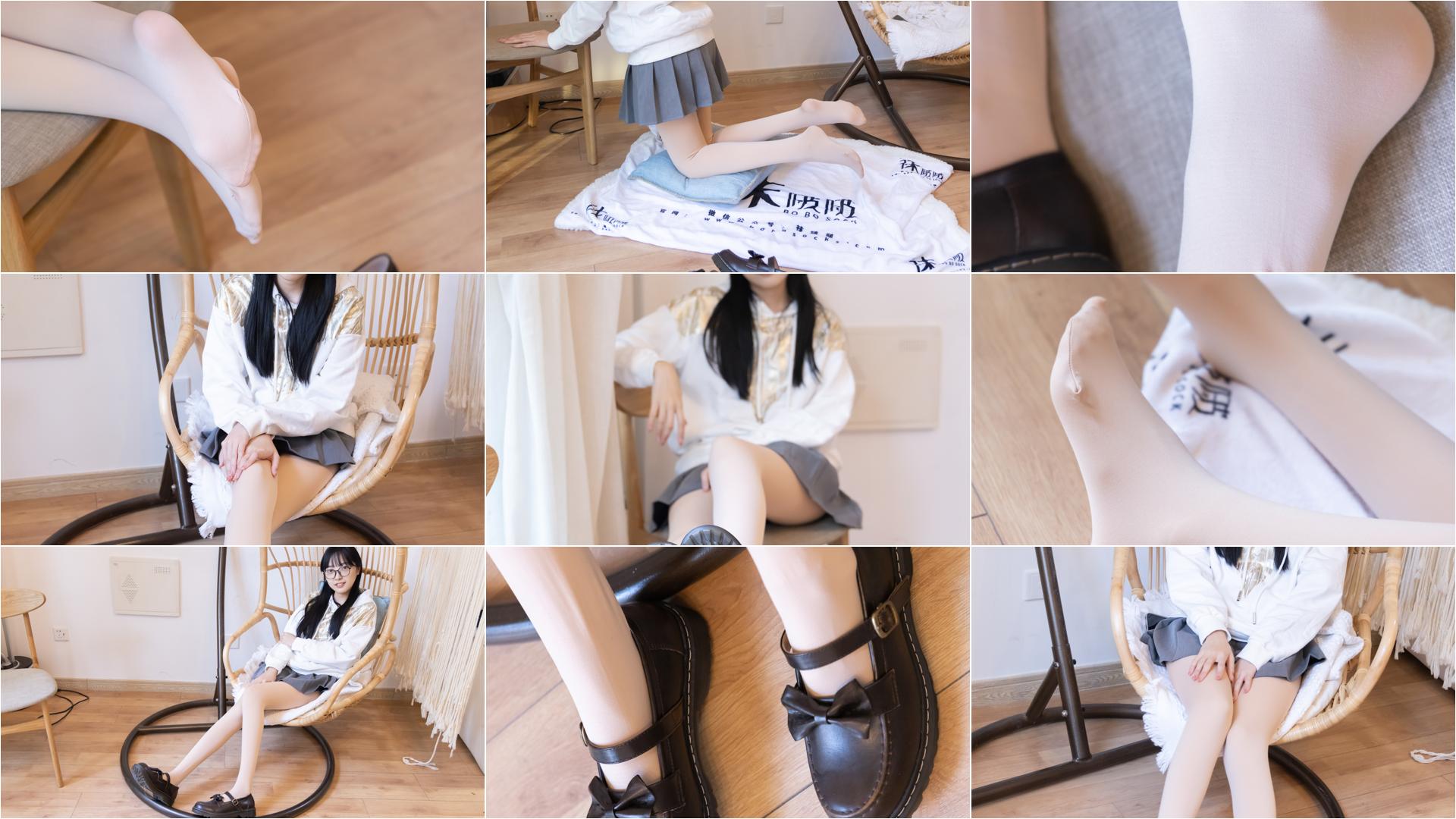 [BoBoSocks袜啵啵]NO.047 稚予-皮鞋、厚肉丝[131P+1V／7.17GB]-私房图片写真
