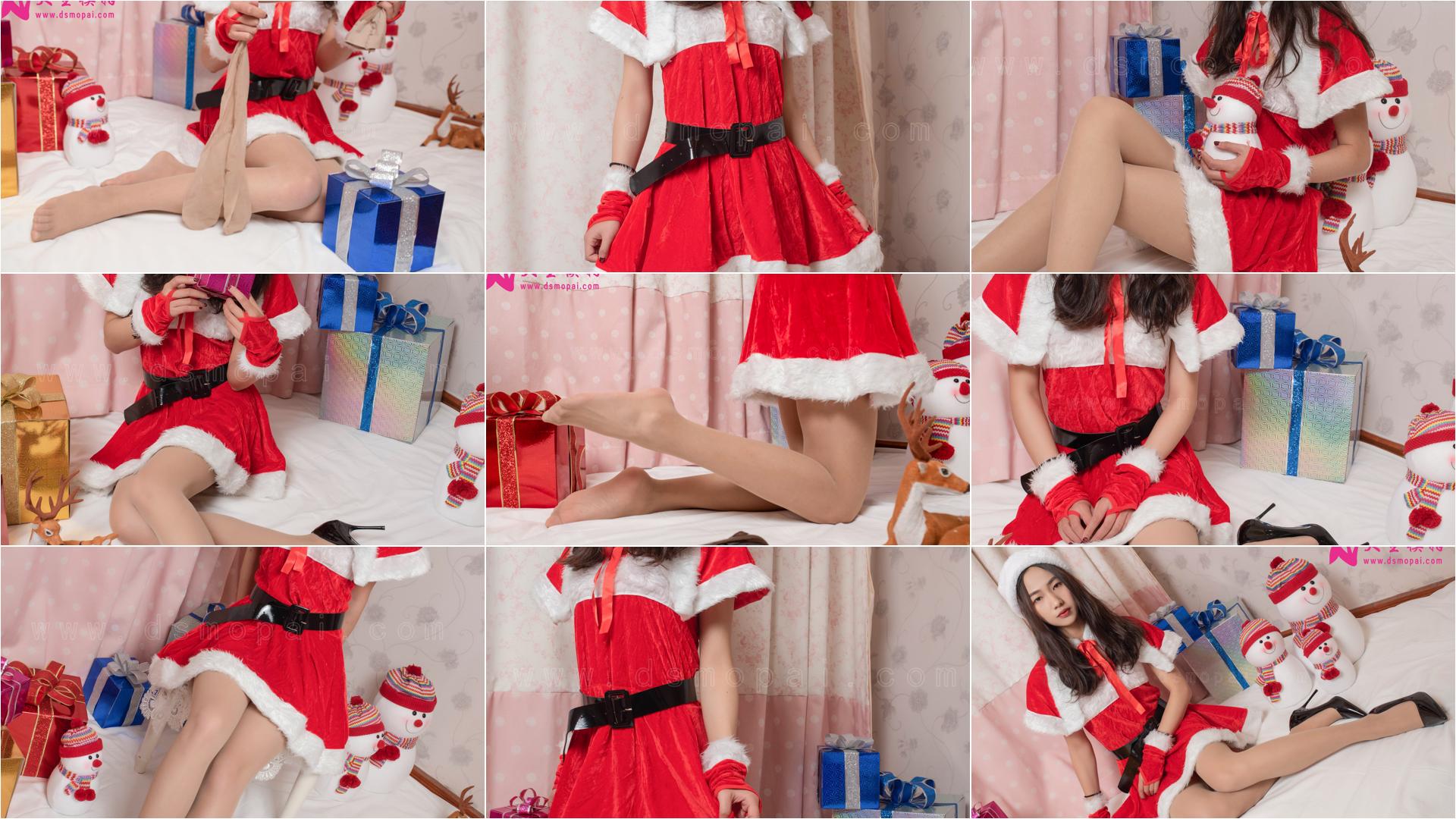 大生模拍 No.104 依依 圣诞女郎 [67P1V400MB]-私房图片写真