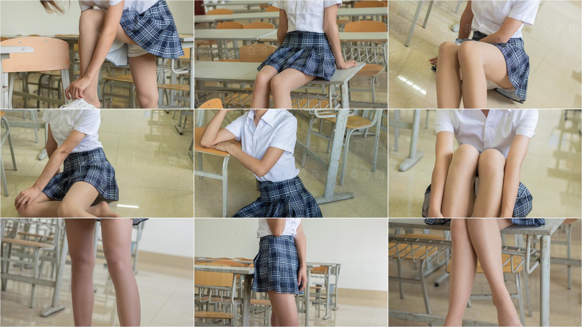 大生模拍 No.148 小颖 教室美丝足 [61P1V485MB]-私房图片写真