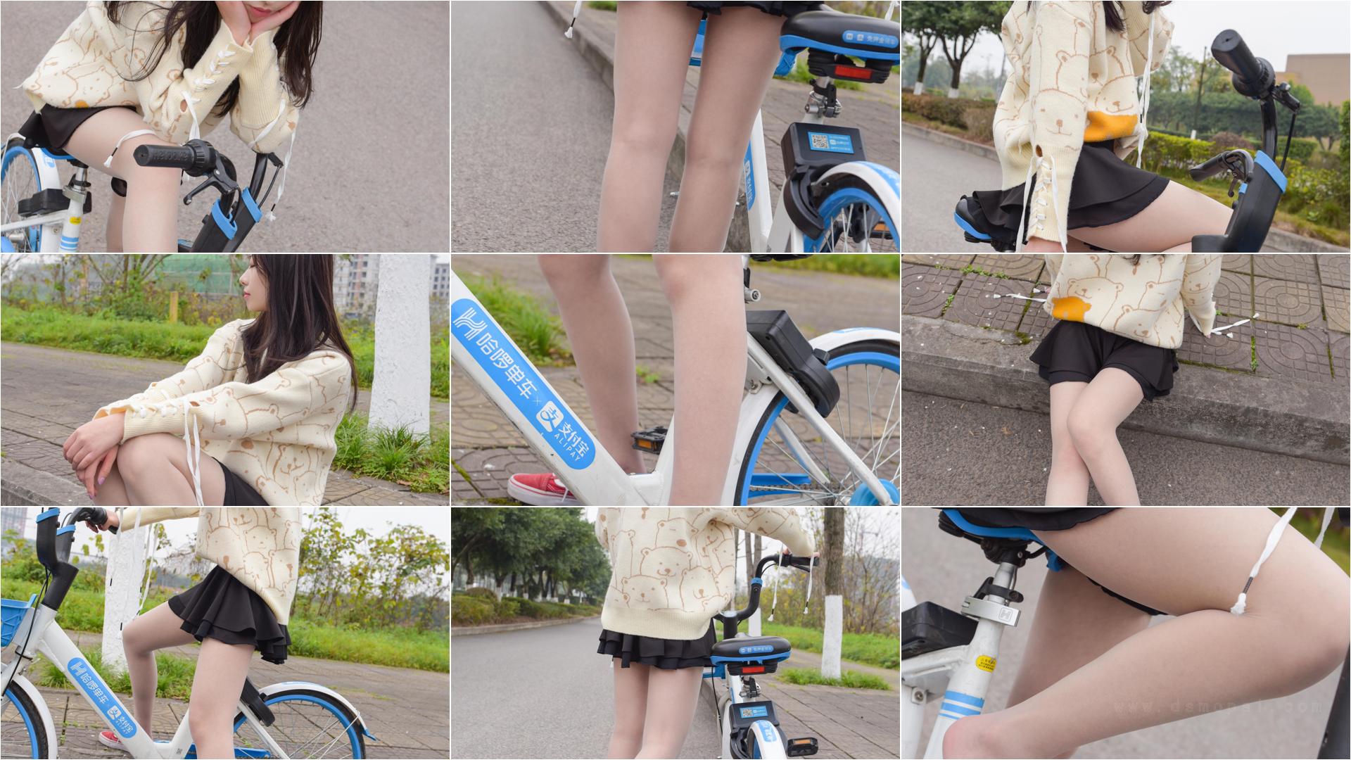 大生模拍 No.172 青青 单车少女 [49P145MB]-私房图片写真