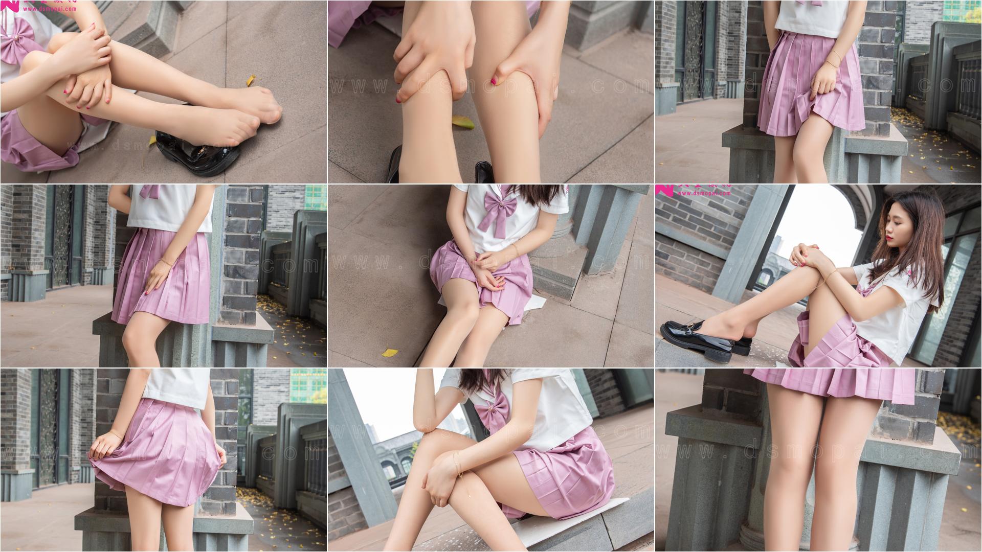 大生模拍 NO.199 贝贝 粉嫩JK [50P1V715MB]-私房图片写真