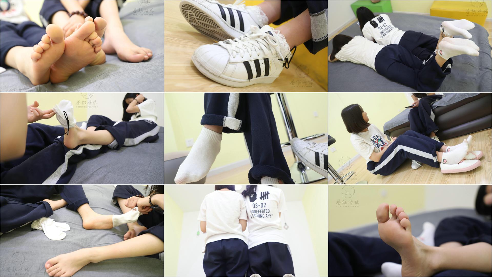 [誉铭传媒] 273期-两学妹校服棉袜裸足 [170P+261M]-私房图片写真