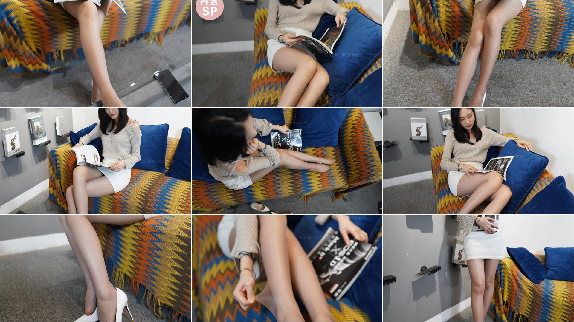 [萌甜物语]XM125《文静阅读装-腿腿》[89P+1V／368MB]-私房图片写真