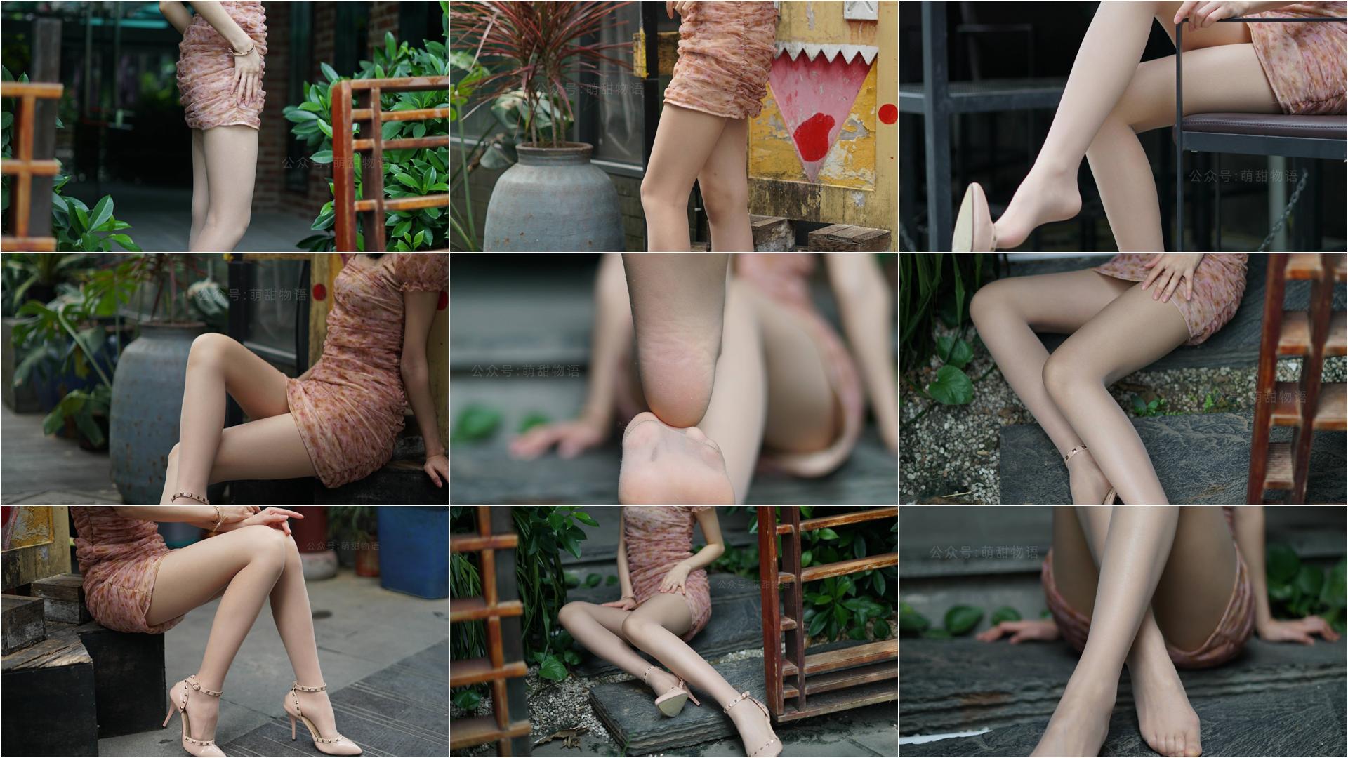 [萌甜物语]XM132《碎花连衣裙-腿腿》[102P+1V／221MB]-私房图片写真