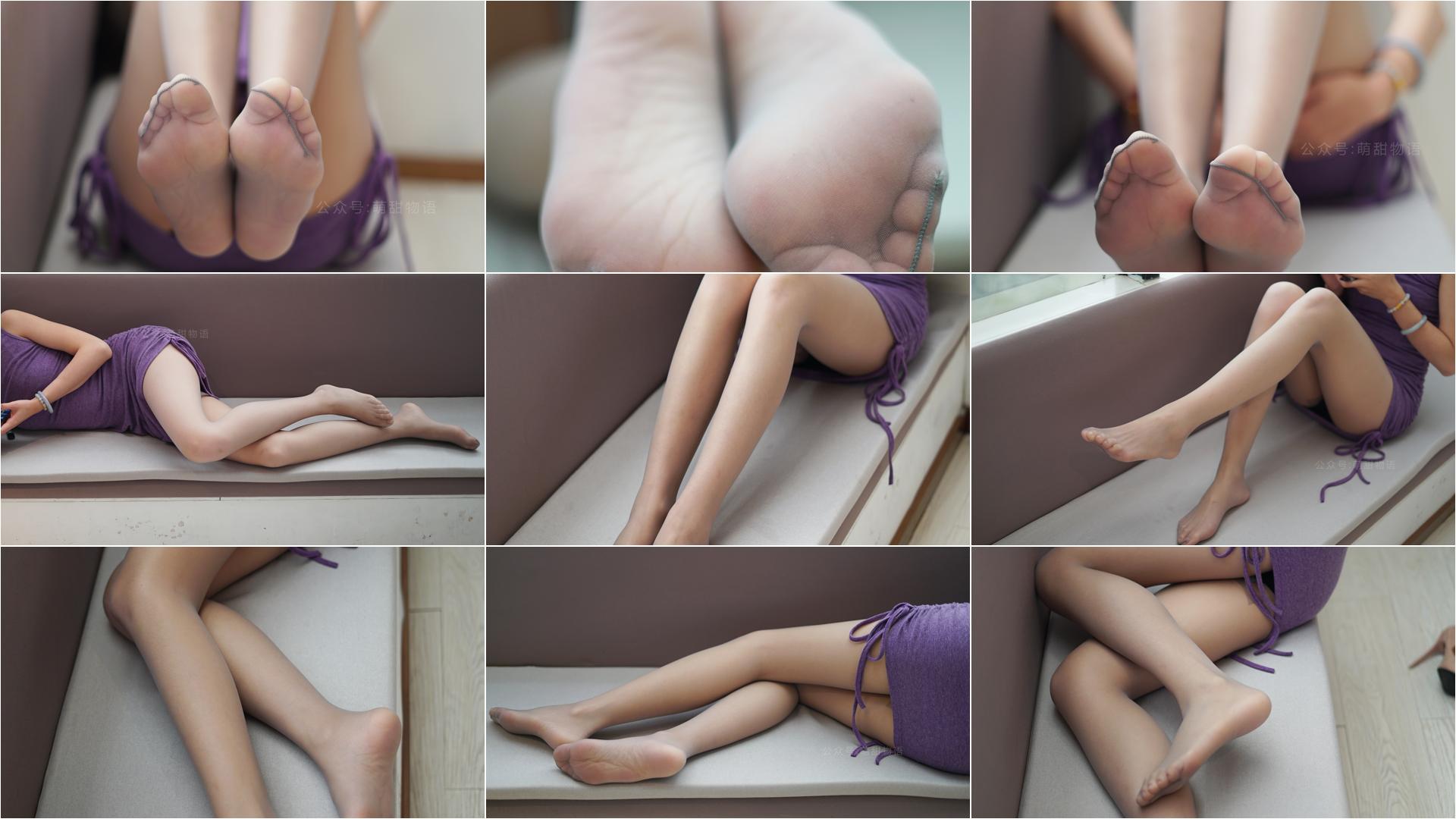 [萌甜物语]XM217《紫裙大美妞-琪琪》[112P+1V／801MB]-私房图片写真