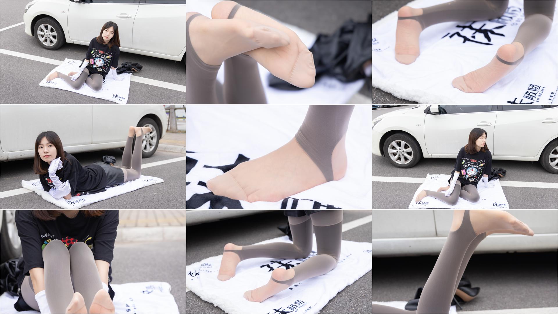 [BoBoSocks袜啵啵]NO.146 小甜豆-高跟长靴、黑色踩脚裤、肉丝[154P+1V／6.19GB]-私房图片写真