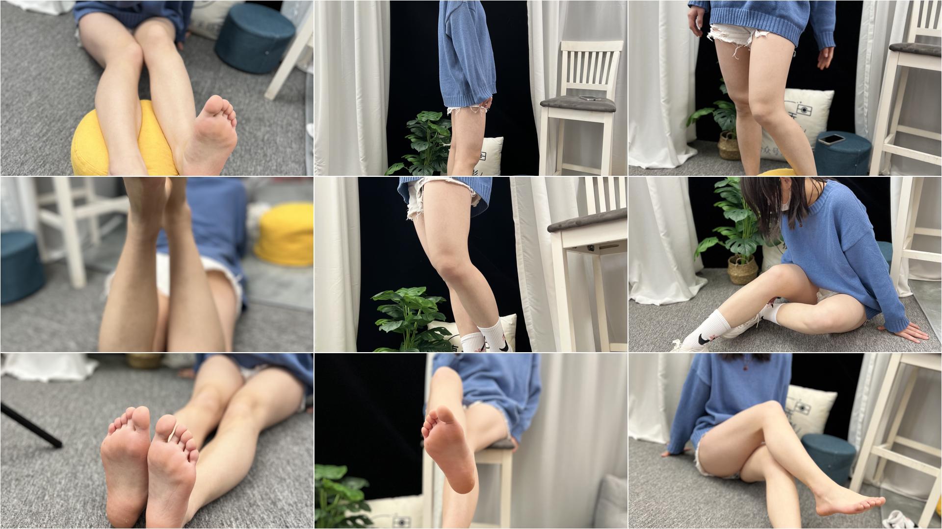033期 棉袜小白鞋-私房图片写真