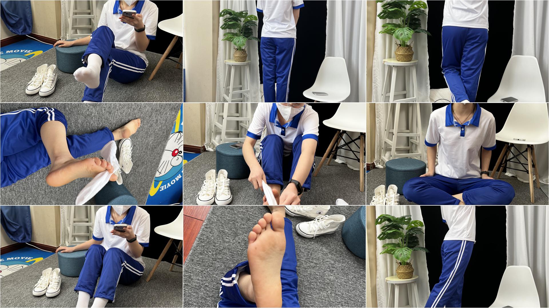 034期 校服帆布鞋-私房图片写真
