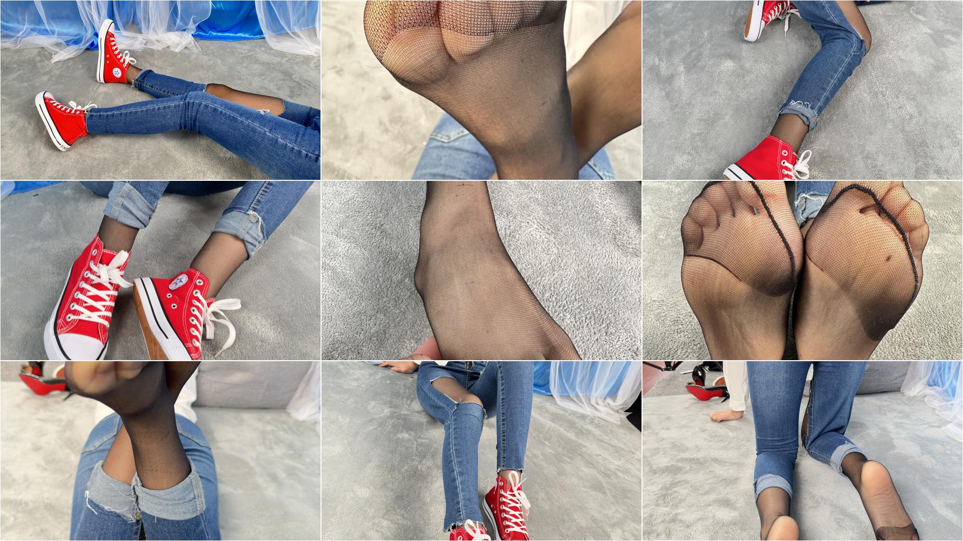 041期 牛仔裤帆布鞋-私房图片写真
